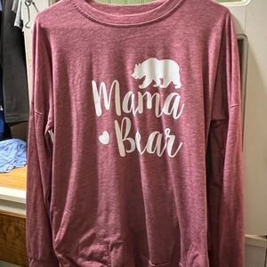 Womens long sleeve shirt